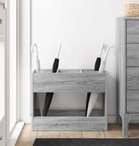 VidaXL Paraplu Standaard Grijs Sonoma 65 x 24 x 50 cm Bewerkt hout