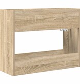 VidaXL Paraplu Standaard Sonoma Eiken 65 x 24 x 50 cm Bewerkt hout