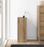 VidaXL Paraplu Standaard Artisan Eiken 25 x 24,5 x 64 cm Bewerkt hout