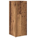 VidaXL Paraplu Standaard Oudhout 25 x 24,5 x 64 cm Bewerkt hout