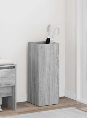 VidaXL Paraplu Standaard Grijs Sonoma 25 x 24,5 x 64 cm Bewerkt hout