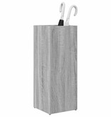 VidaXL Paraplu Standaard Grijs Sonoma 25 x 24,5 x 64 cm Bewerkt hout
