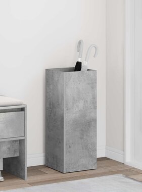 VidaXL Paraplu Standaard Beton Grijs 25 x 24,5 x 64 cm Bewerkt hout