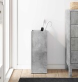 VidaXL Paraplu Standaard Beton Grijs 25 x 24,5 x 64 cm Bewerkt hout