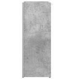 VidaXL Paraplu Standaard Beton Grijs 25 x 24,5 x 64 cm Bewerkt hout