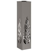 VidaXL Solar LED Pad Licht 2 pcs Cortenstaal Cortenstaal