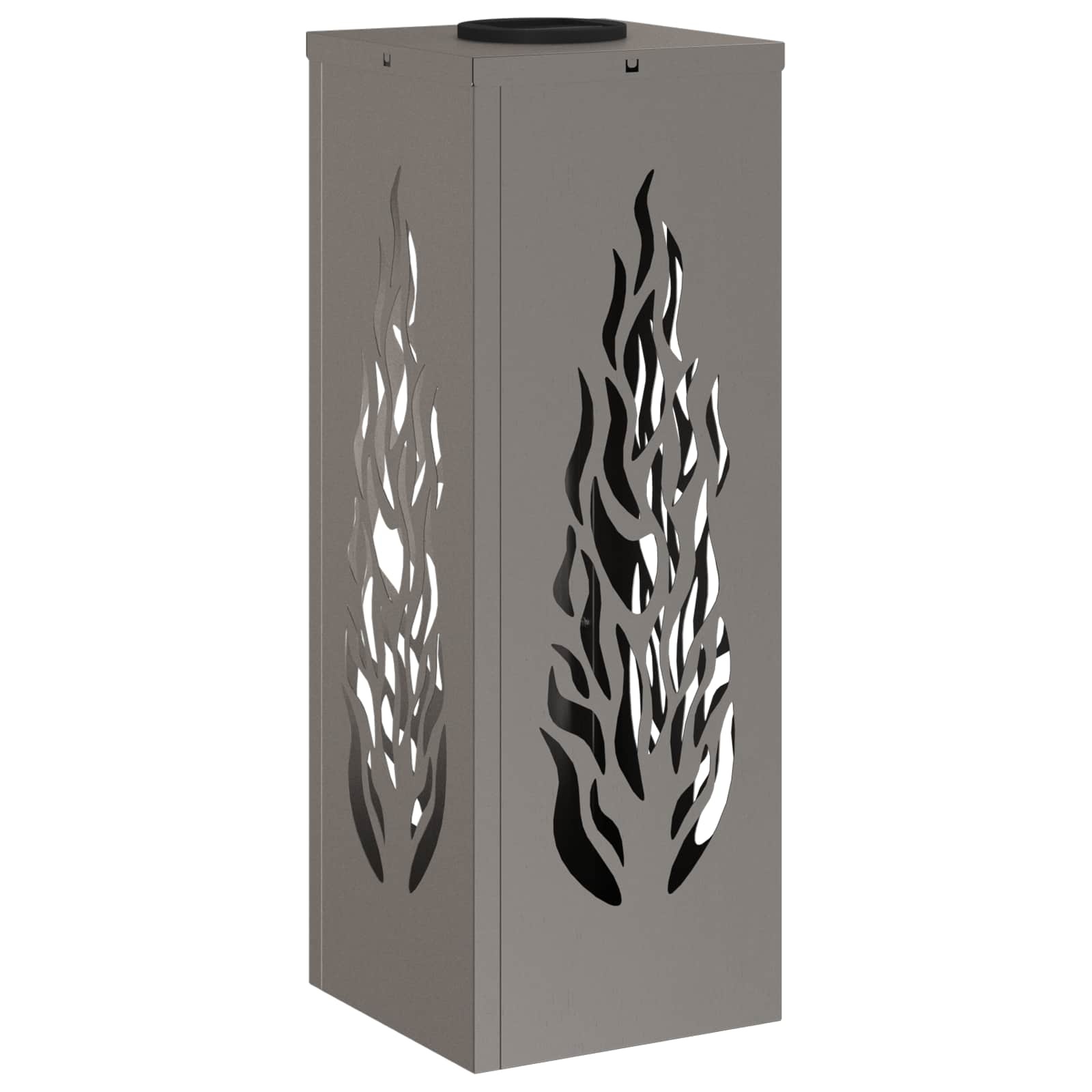 VidaXL Solar LED Pad Licht 2 pcs Cortenstaal Cortenstaal