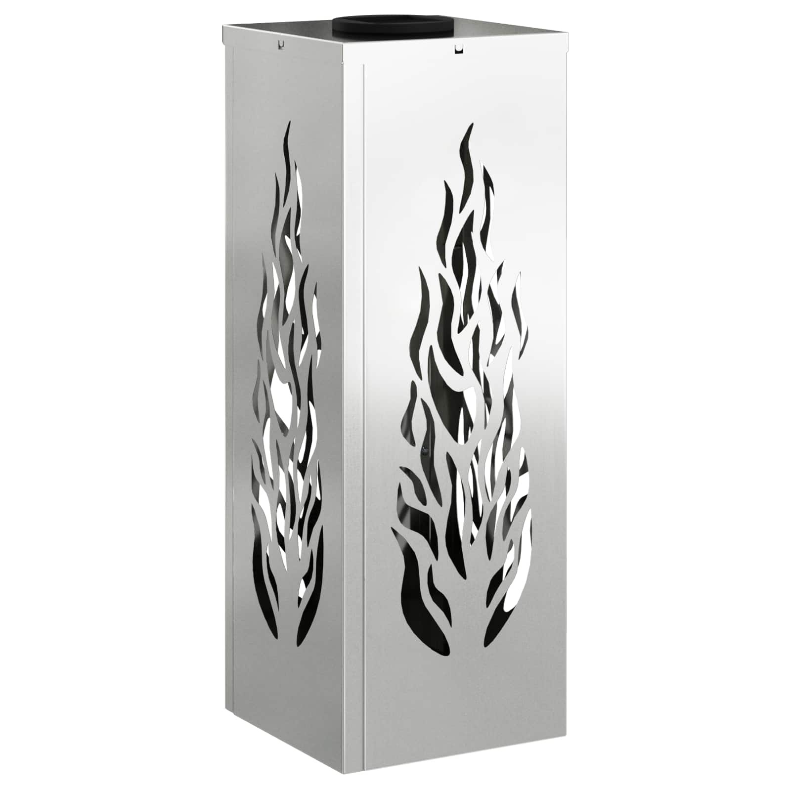 VidaXL Solar LED Pad Licht 2 pcs Gegalvaniseerd Gegalvaniseerd