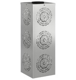 VidaXL Solar LED Pad Licht 2 pcs Gegalvaniseerd Gegalvaniseerd