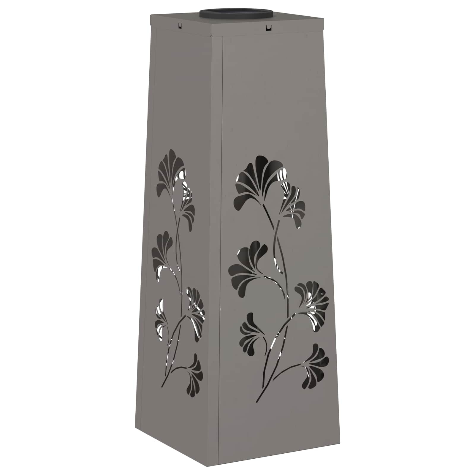 VidaXL Solar LED Pad Licht 2 pcs Cortenstaal Cortenstaal