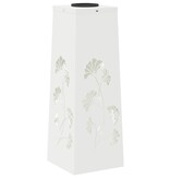 VidaXL Solar LED Pad Licht 2 pcs Wit Koudgewalst staal