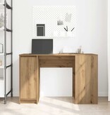 VidaXL Bureau 120x42x76 cm spaanplaat ambachtelijk eikenkleurig