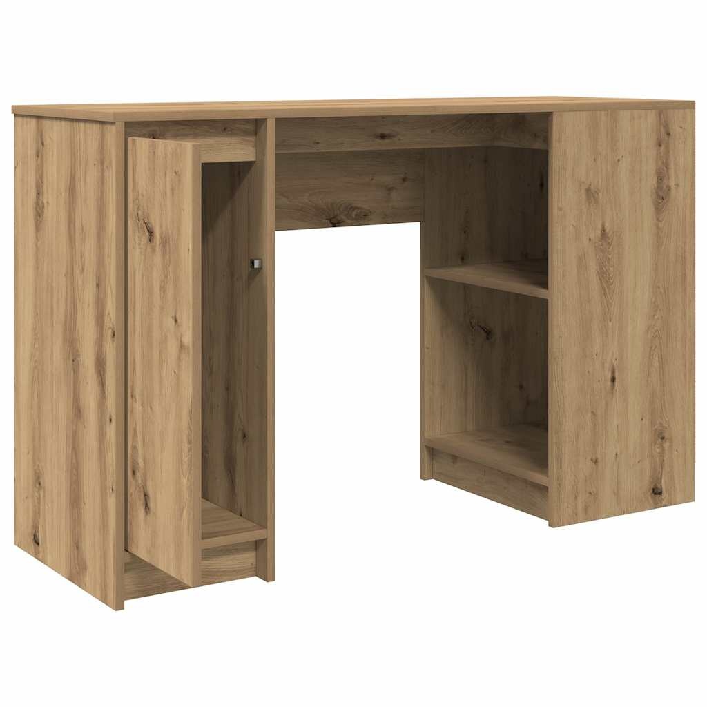 VidaXL Bureau 120x42x76 cm spaanplaat ambachtelijk eikenkleurig