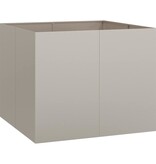 VidaXL Plantenbak roestig 100x100x80 cm weervast staal