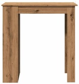 VidaXL Bartafel met opbergrek 102x50x103,5 cm artisanaal eikenkleurig
