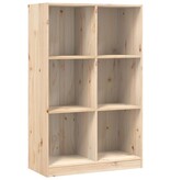 VidaXL Boekenkast 70x33x110 massief grenenhout