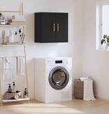 VidaXL Wandkast 60x31x60 cm bewerkt hout zwart