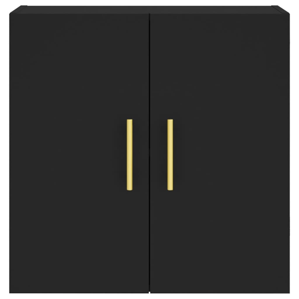 VidaXL Wandkast 60x31x60 cm bewerkt hout zwart