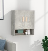 VidaXL Wandkast 60x31x70 cm bewerkt hout betongrijs