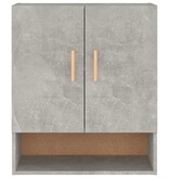 VidaXL Wandkast 60x31x70 cm bewerkt hout betongrijs