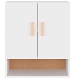 VidaXL Wandkast 60x31x70 cm bewerkt hout wit