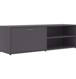 VidaXL Tv-meubel 120x34x37 cm bewerkt hout grijs