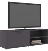 VidaXL Tv-meubel 120x34x37 cm bewerkt hout grijs