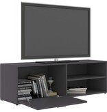 VidaXL Tv-meubel 120x34x37 cm bewerkt hout grijs