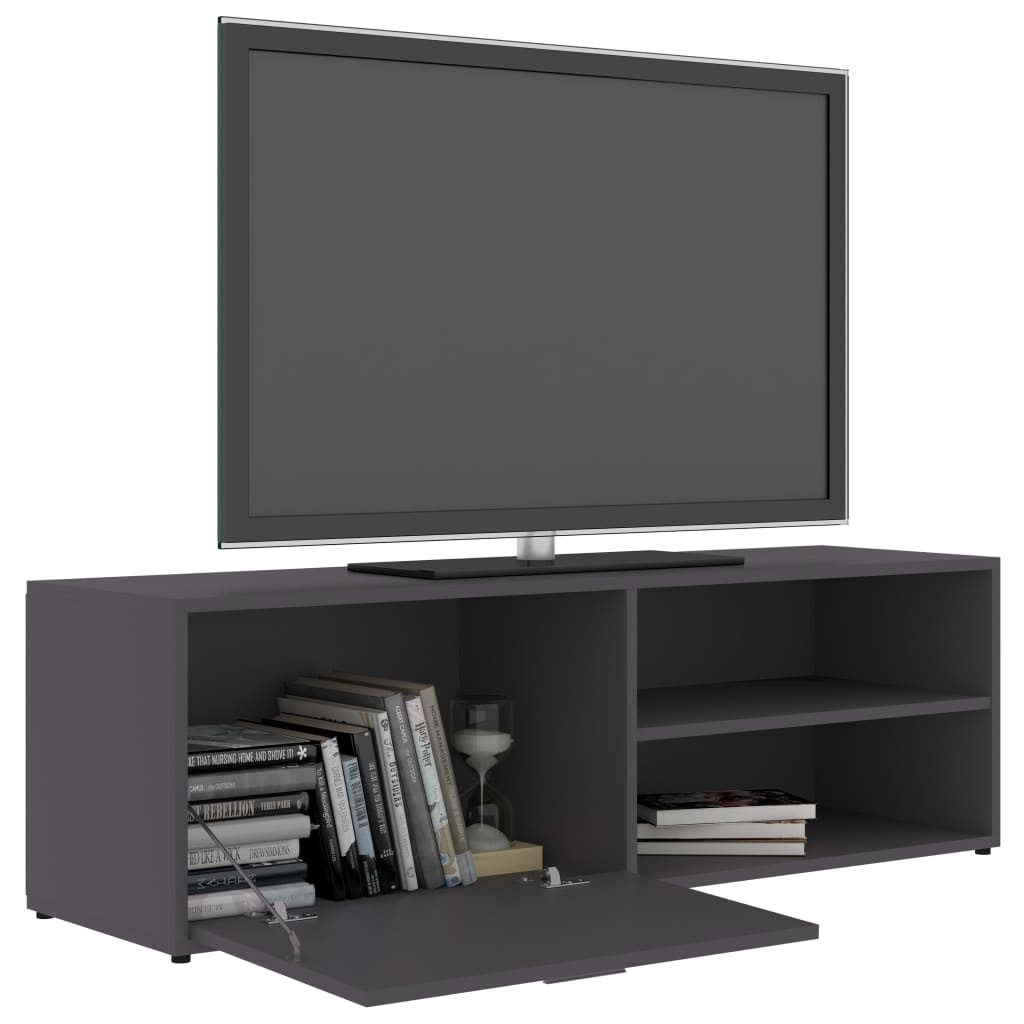 VidaXL Tv-meubel 120x34x37 cm bewerkt hout grijs