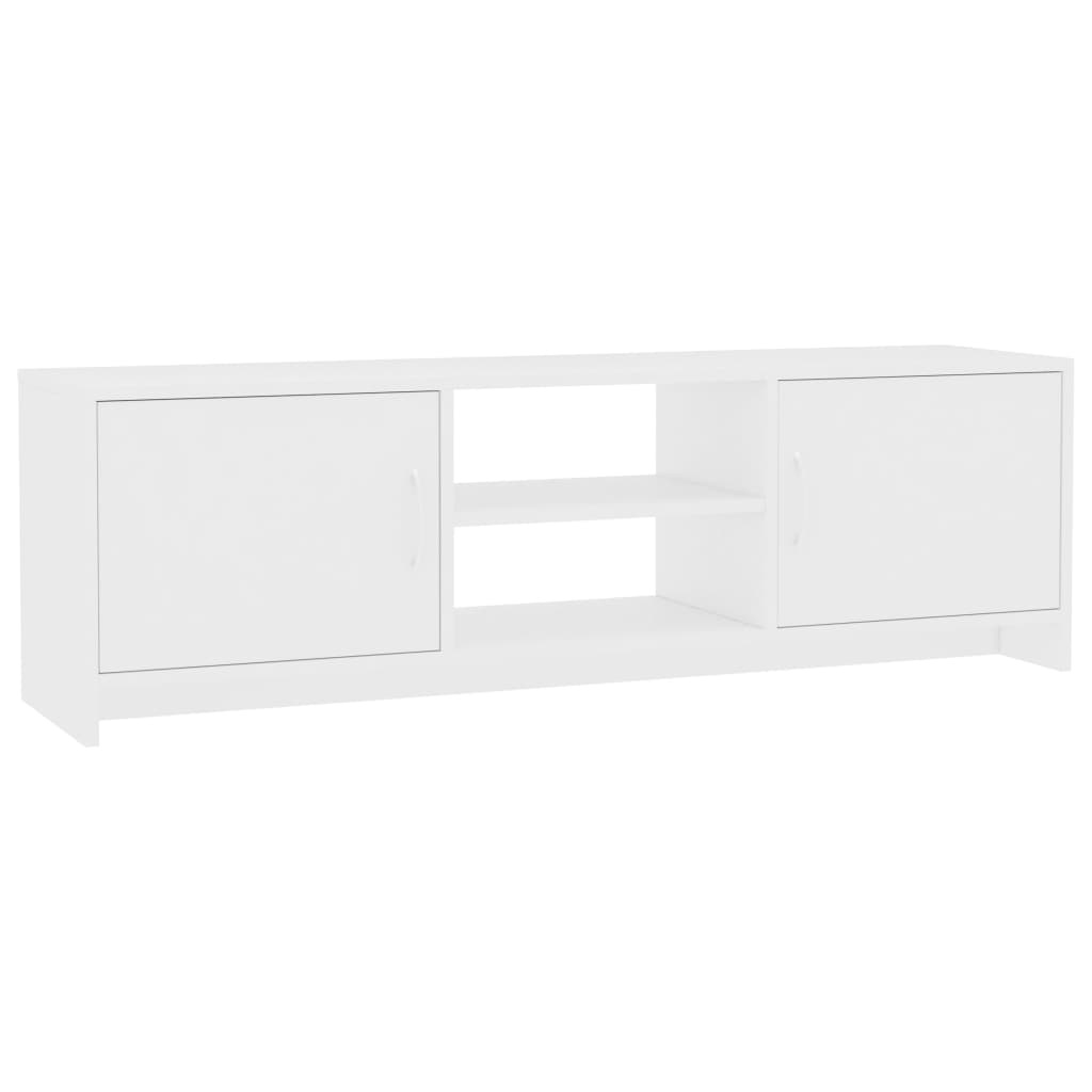 VidaXL Tv-meubel 120x30x37,5 cm bewerkt hout wit