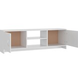 VidaXL Tv-meubel 120x30x37,5 cm bewerkt hout wit