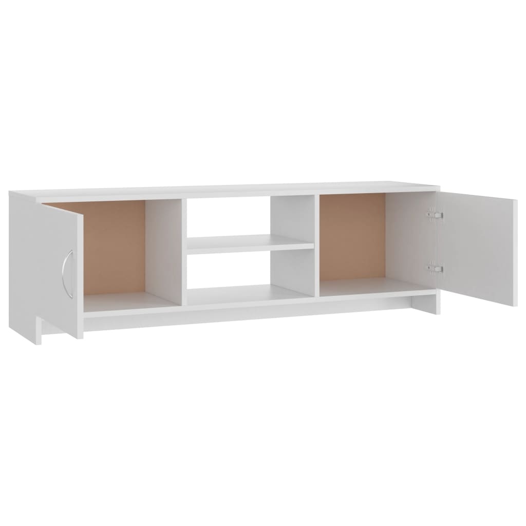 VidaXL Tv-meubel 120x30x37,5 cm bewerkt hout wit