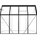 VidaXL Tuinkas met basisframe 4,75 m² aluminium antracietkleurig