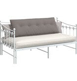 VidaXL Rugkussen Taupe 140 x 19 x 50 cm Stof