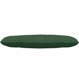 VidaXL Rugkussen Jungle Groen 120 x 50 cm Cordstof