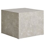 House Nordic ApS Praagse salontafelset - Beige, marmerlook, MDF, decorpapier, set van 2