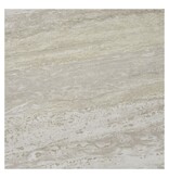 House Nordic ApS Aalst Salontafel - Zwart/Beige, Staal, MDF, Ø55x45cm