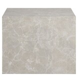 House Nordic ApS Praagse salontafelset - Beige, marmerlook, MDF, decorpapier, set van 2