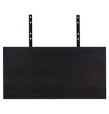 House Nordic ApS Verlengplaten voor Toulon/Montpellier/Bordeaux tafel - Zwart, Eiken/Staal, 95x50x4 cm - Set van 2