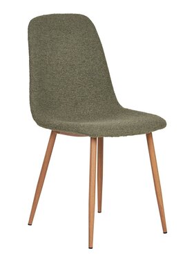 House Nordic ApS Stockholm Eetkamerstoel - Donkergroen, 47x40cm - Set van 2