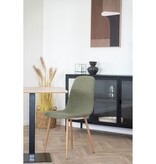 House Nordic ApS Stockholm Eetkamerstoel - Donkergroen, 47x40cm - Set van 2