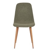 House Nordic ApS Stockholm Eetkamerstoel - Donkergroen, 47x40cm - Set van 2
