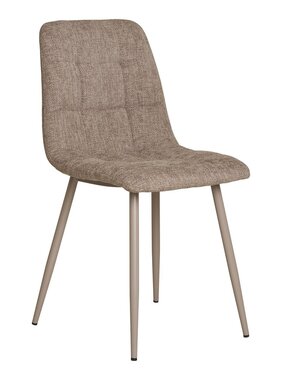 House Nordic ApS Middelfart Eetkamerstoel - Grijs, 50x38cm - Set van 2