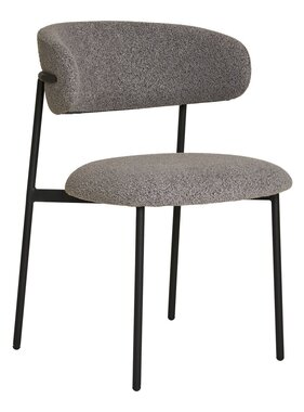 House Nordic ApS Mira Eetkamerstoel - Lichtgrijs, 59x55x79,5cm - Set van 2