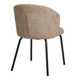 House Nordic ApS Safira Eetkamerstoel - Beige, 58x56x79cm - Set van 2