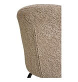 House Nordic ApS Safira Eetkamerstoel - Beige, 58x56x79cm - Set van 2