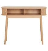 House Nordic ApS Nikko Consoletafel - Natuurlijk, MDF/Genen, 100x30x80,5 cm