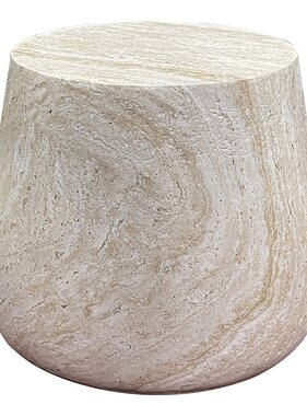 House Nordic ApS Bonn -bijzettafel - Natural, Fiberclay, Ø47.5x41 cm