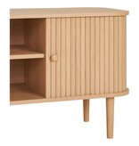 House Nordic ApS Nikko TV-meubel - Naturel, MDF/Genen, 113x40x51,5 cm