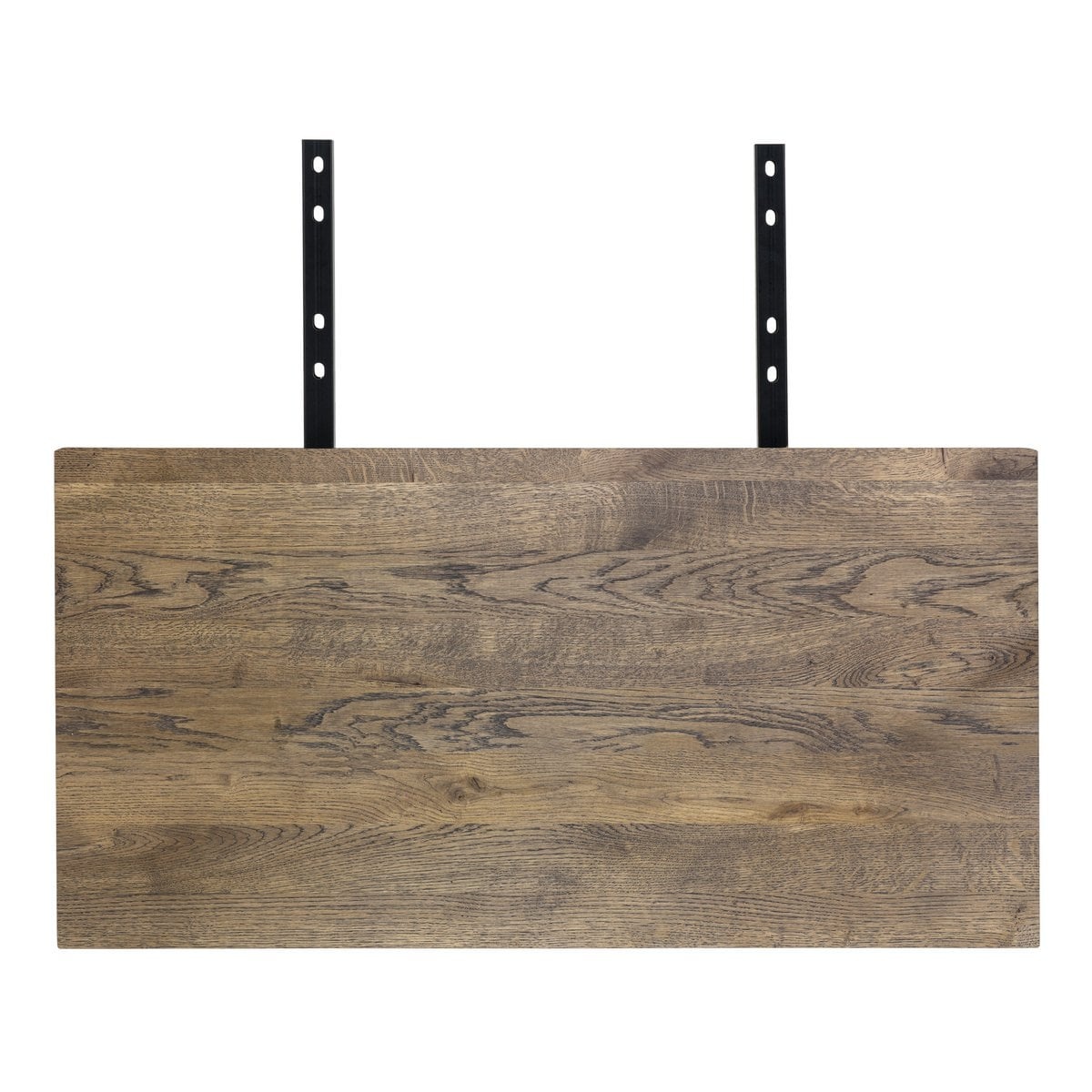 House Nordic ApS Verlengplaten voor Montpellier Tafel - Gerookt, Eiken/Staal, 95x50x4 cm - Set van 2